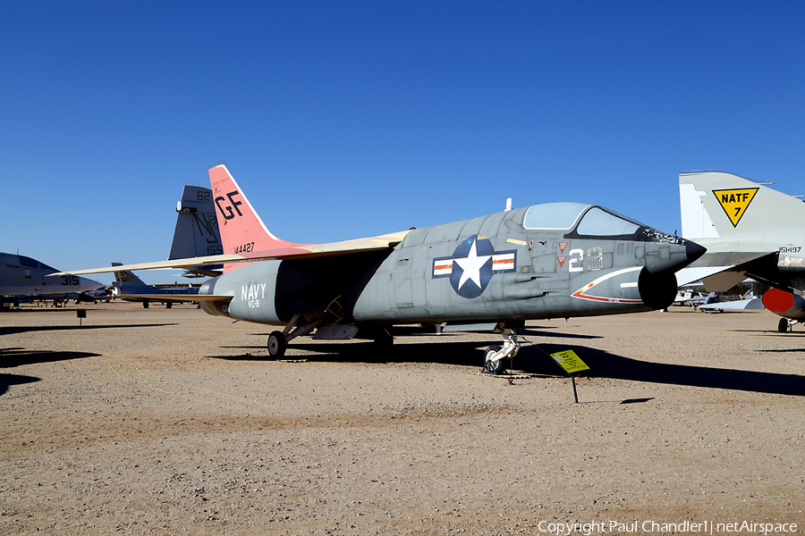 United States Navy Vought DF-8F (F-8A) Crusader (144427) | Photo 76510