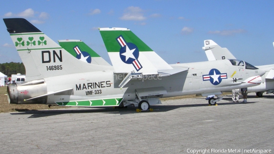 United States Marine Corps Vought F-8K Crusader (146985) | Photo 466349