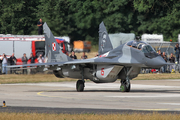 Polish Air Force (Siły Powietrzne) Mikoyan-Gurevich MiG-29UB Fulcrum (15) at  Geilenkirchen, Germany