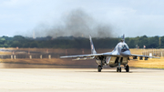 Polish Air Force (Siły Powietrzne) Mikoyan-Gurevich MiG-29UB Fulcrum (15) at  Geilenkirchen, Germany