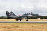 Polish Air Force (Siły Powietrzne) Mikoyan-Gurevich MiG-29UB Fulcrum (15) at  Geilenkirchen, Germany