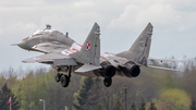 Polish Air Force (Siły Powietrzne) Mikoyan-Gurevich MiG-29UB Fulcrum (15) at  Malbork, Poland