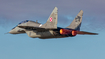 Polish Air Force (Siły Powietrzne) Mikoyan-Gurevich MiG-29UB Fulcrum (15) at  Malbork, Poland