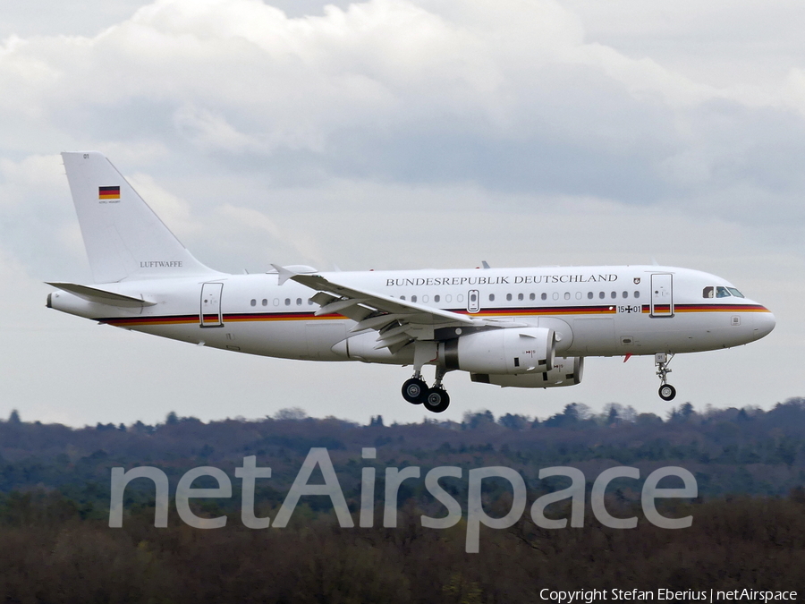 German Air Force Airbus A319-133X CJ (1501) | Photo 442824