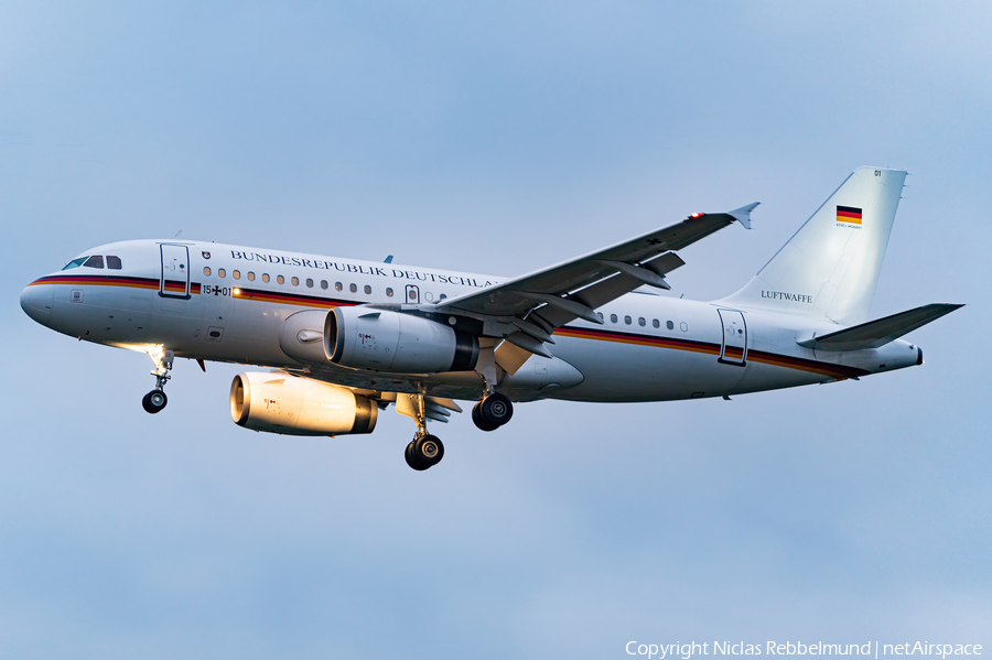 German Air Force Airbus A319-133X CJ (1501) | Photo 413486