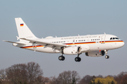 German Air Force (Luftwaffe) Airbus A319-133X CJ (1501) at  Hamburg - Fuhlsbuettel (Helmut Schmidt), Germany