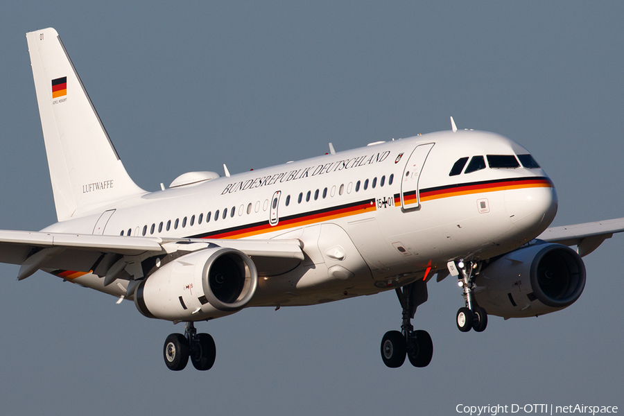 German Air Force Airbus A319-133X CJ (1501) | Photo 439791