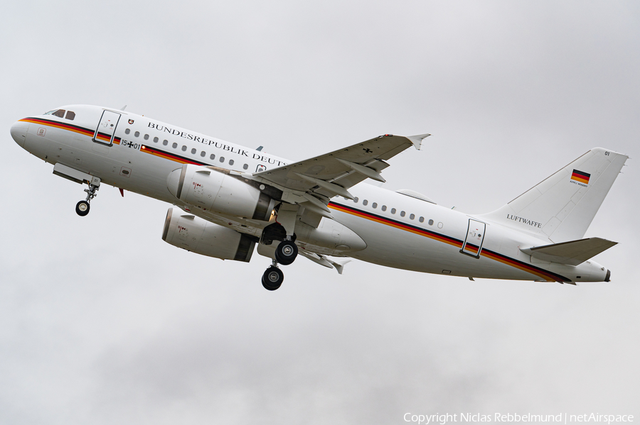 German Air Force Airbus A319-133X CJ (1501) | Photo 502216