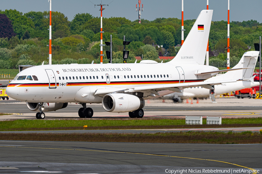 German Air Force Airbus A319-133X CJ (1501) | Photo 507657