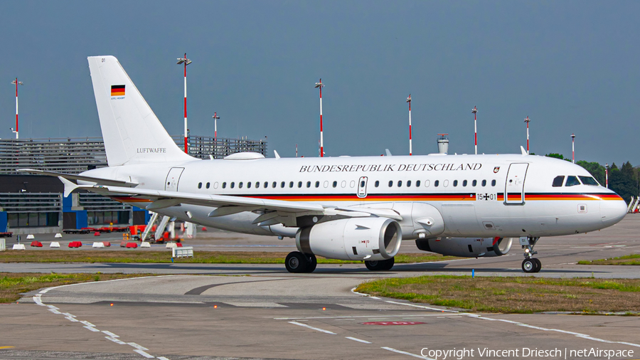 German Air Force Airbus A319-133X CJ (1501) | Photo 522548