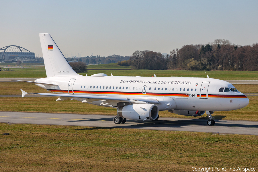 German Air Force Airbus A319-133X CJ (1501) | Photo 524924