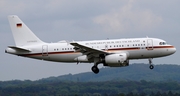 German Air Force (Luftwaffe) Airbus A319-133X CJ (1501) at  Cologne/Bonn, Germany