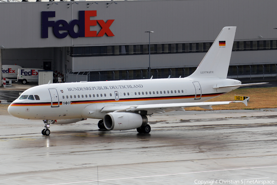 German Air Force (Luftwaffe) Airbus A319-133X CJ (1501) | Photo 260811