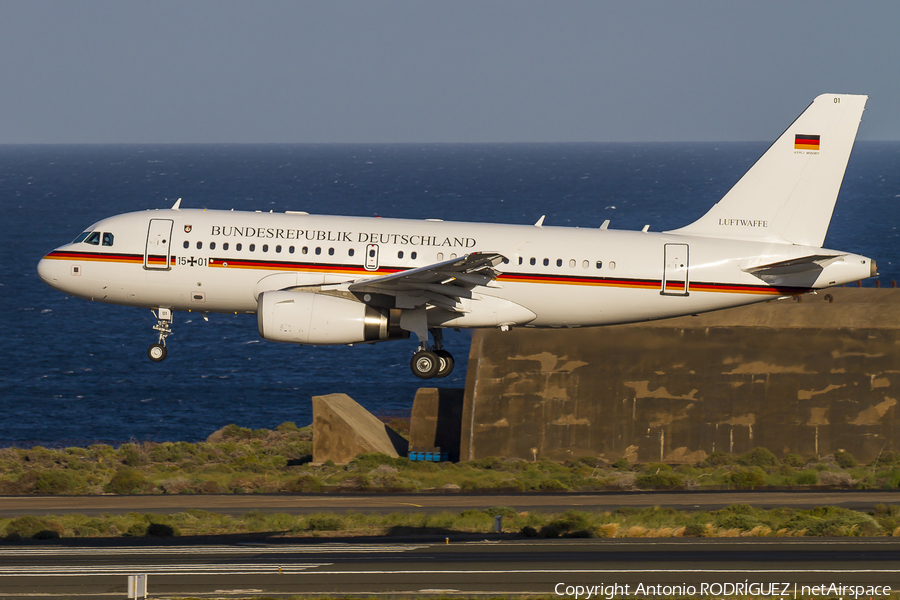 German Air Force Airbus A319-133X CJ (1501) | Photo 123002