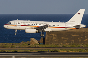 German Air Force Airbus A319-133X CJ (1501) at  Gran Canaria, Spain