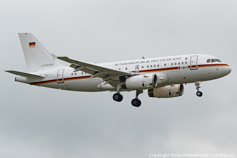 German Air Force Airbus A319-133X CJ (1502) | Photo 472815