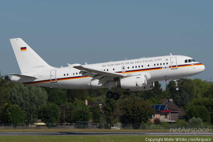 German Air Force Airbus A319-133X CJ (1502) | Photo 417398