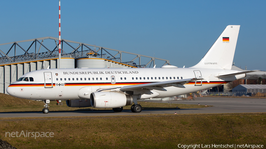 German Air Force Airbus A319-133X CJ (1502) | Photo 433856