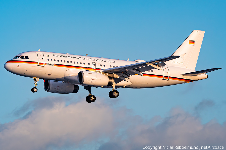 German Air Force Airbus A319-133X CJ (1502) | Photo 490100