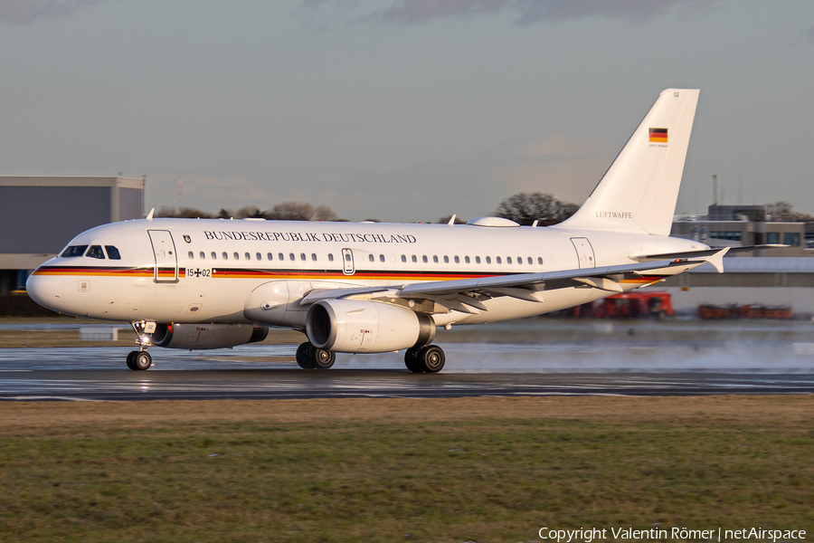 German Air Force Airbus A319-133X CJ (1502) | Photo 490169