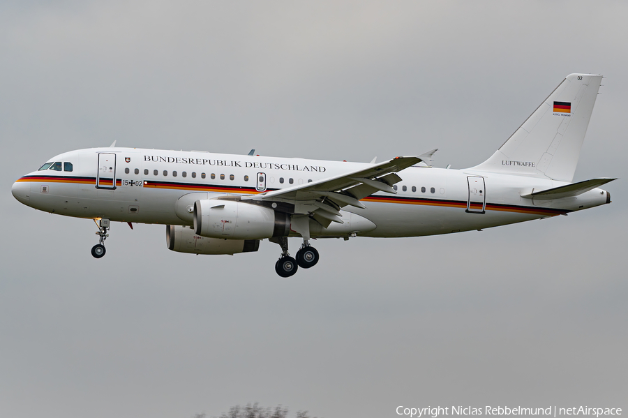 German Air Force Airbus A319-133X CJ (1502) | Photo 502017