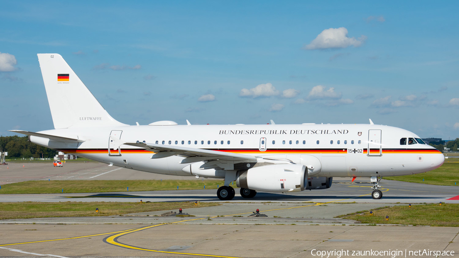 German Air Force Airbus A319-133X CJ (1502) | Photo 527529