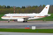 German Air Force Airbus A319-133X CJ (1502) at  Hamburg - Fuhlsbuettel (Helmut Schmidt), Germany