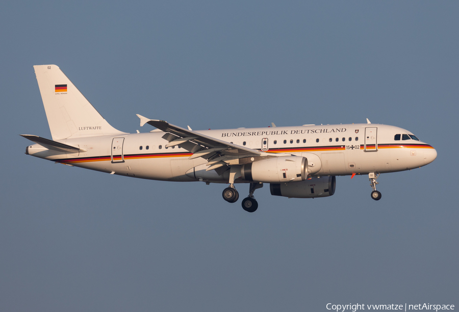 German Air Force Airbus A319-133X CJ (1502) | Photo 413939