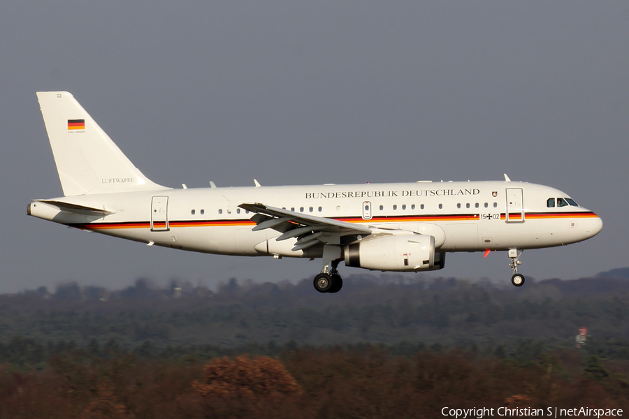 German Air Force Airbus A319-133X CJ (1502) | Photo 221645