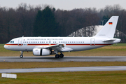 German Air Force (Luftwaffe) Airbus A319-133X CJ (1502) at  Hamburg - Fuhlsbuettel (Helmut Schmidt), Germany
