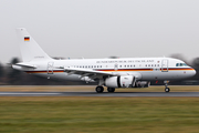 German Air Force (Luftwaffe) Airbus A319-133X CJ (1502) at  Hamburg - Fuhlsbuettel (Helmut Schmidt), Germany