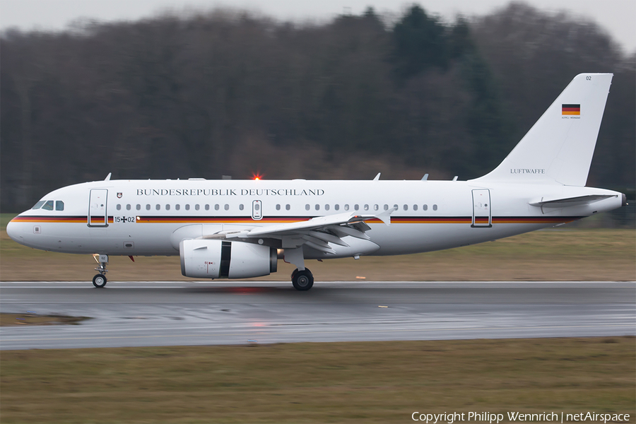 German Air Force Airbus A319-133X CJ (1502) | Photo 133655