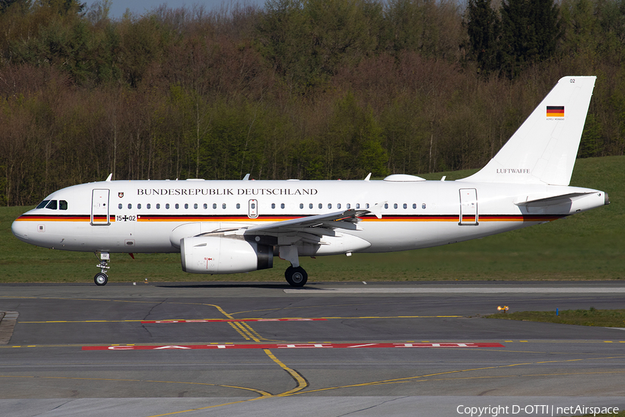 German Air Force Airbus A319-133X CJ (1502) | Photo 380581