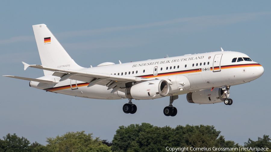 German Air Force Airbus A319-133X CJ (1502) | Photo 389530