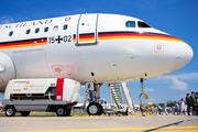 German Air Force (Luftwaffe) Airbus A319-133X CJ (1502) at  Berlin - Schoenefeld, Germany