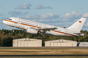 German Air Force (Luftwaffe) Airbus A319-133X CJ (1502) at  Berlin - Tegel, Germany