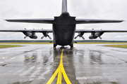 Polish Air Force (Siły Powietrzne) Lockheed C-130E Hercules (1502) at  Powidz, Poland