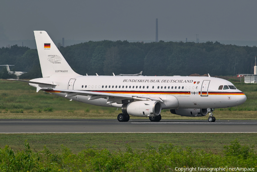 German Air Force (Luftwaffe) Airbus A319-133CJ (1503) | Photo 420107