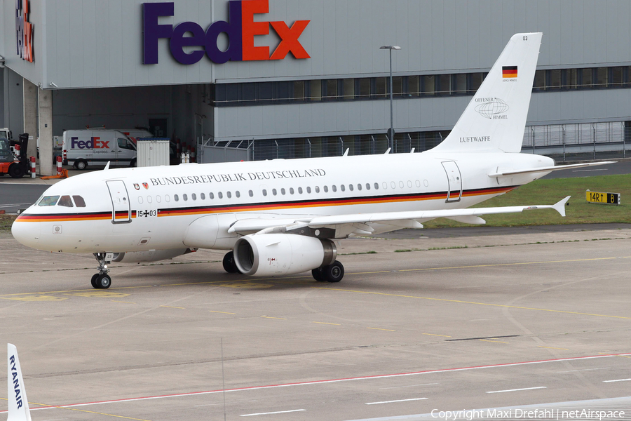 German Air Force Airbus A319-133CJ (1503) | Photo 484332