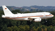 German Air Force (Luftwaffe) Airbus A319-133CJ (1503) at  Cologne/Bonn, Germany