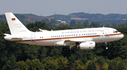 German Air Force Airbus A319-133CJ (1503) at  Cologne/Bonn, Germany