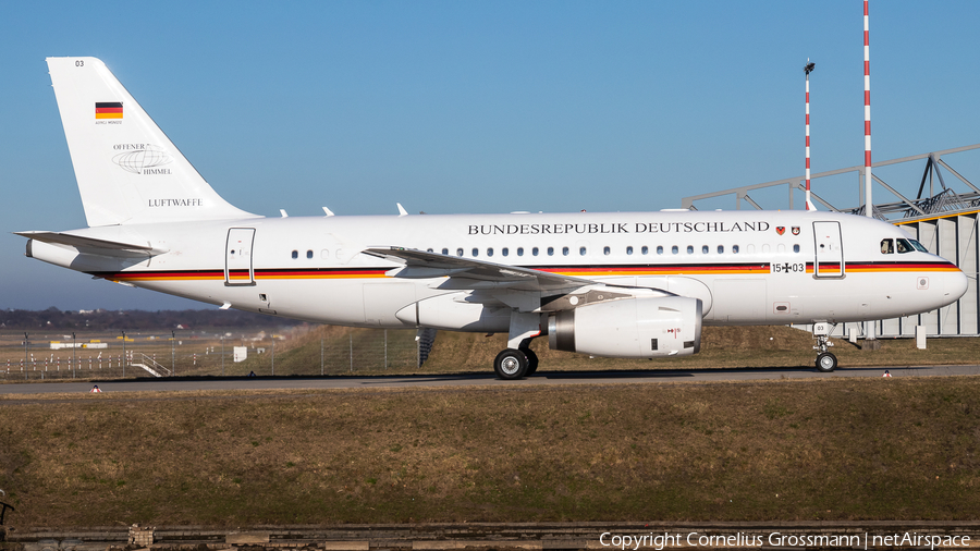 German Air Force Airbus A319-133CJ (1503) | Photo 434173