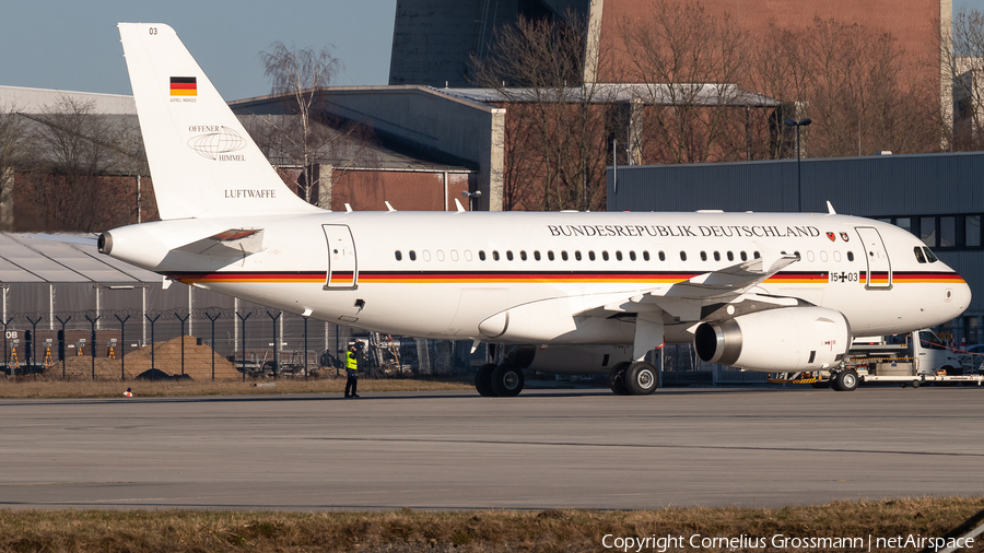 German Air Force Airbus A319-133CJ (1503) | Photo 434182