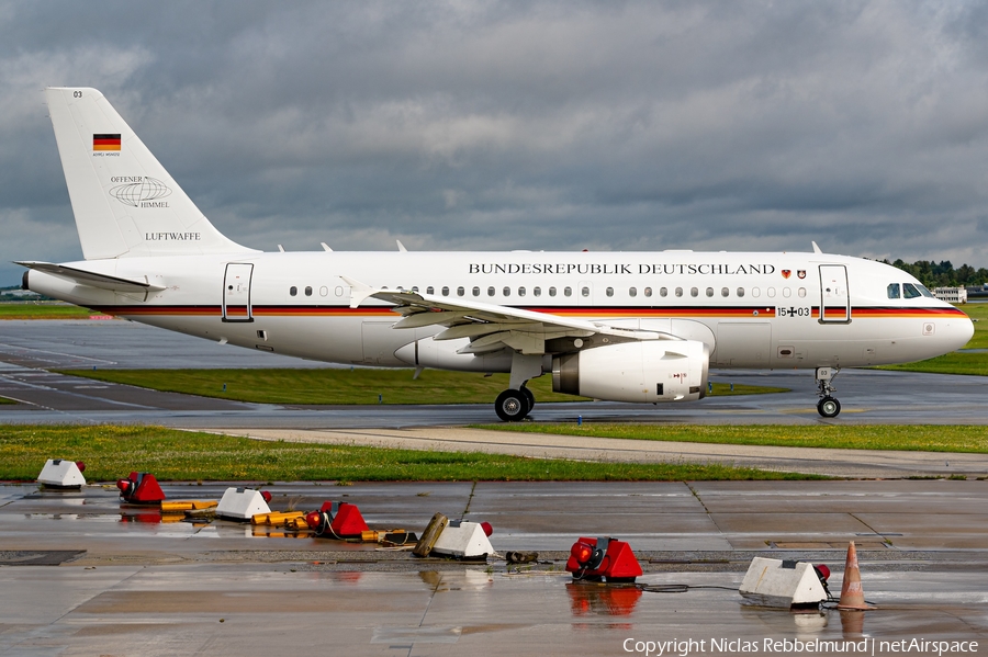 German Air Force (Luftwaffe) Airbus A319-133CJ (1503) | Photo 632432
