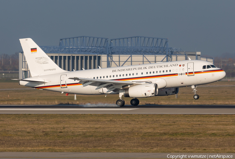 German Air Force Airbus A319-133CJ (1503) | Photo 413952