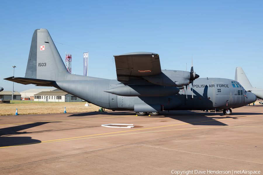 Polish Air Force (Siły Powietrzne) Lockheed C-130E Hercules (1503) | Photo 260165