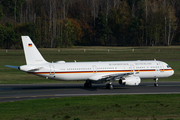 German Air Force (Luftwaffe) Airbus A321-231 (1504) at  Cologne/Bonn, Germany