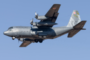 Polish Air Force (Siły Powietrzne) Lockheed C-130E Hercules (1504) at  Zaragoza, Spain