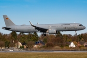 German Air Force (Luftwaffe) Airbus A321-251NX (1510) at  Hamburg - Fuhlsbuettel (Helmut Schmidt), Germany
