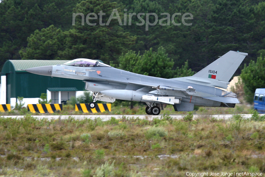 Portuguese Air Force (Força Aérea Portuguesa) General Dynamics F-16AM Fighting Falcon (15104) | Photo 526995